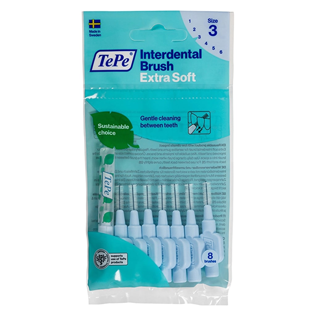 Tepe X-Soft Arayüz Fırçası 0.6 mm 8'li Paket