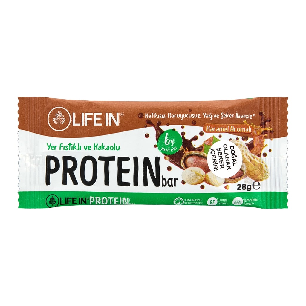 Life In Karamel Aromalı Protein Bar