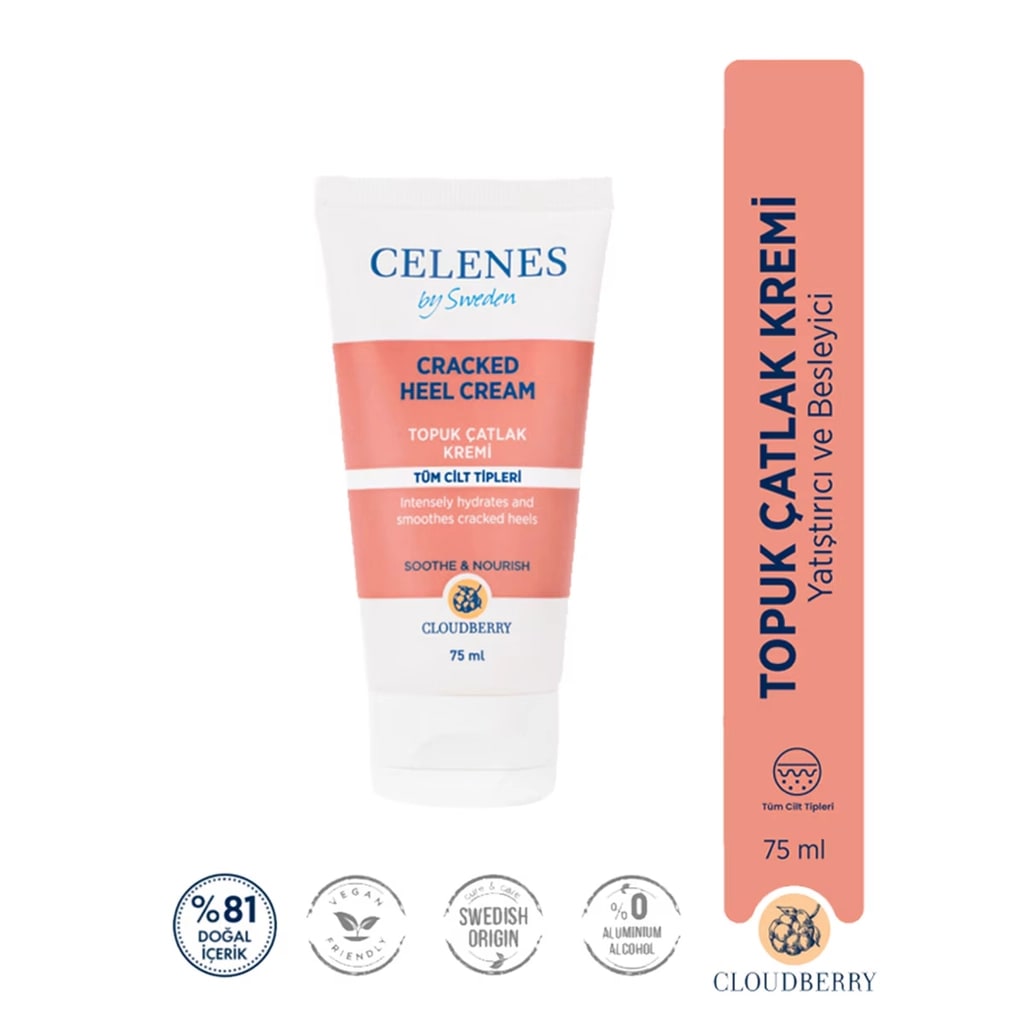 Celenes Cloudberry Topuk Çatlak Kremi