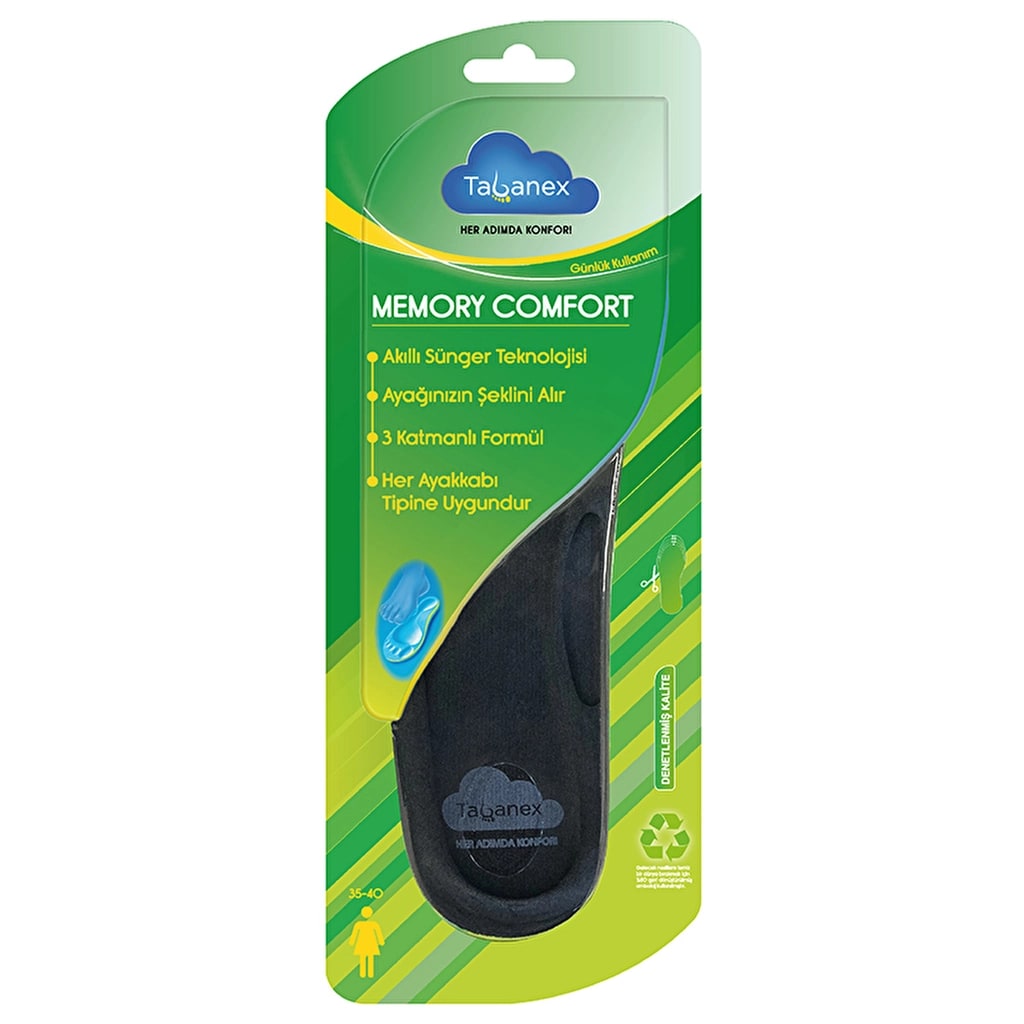Tabanex Kadın Memory Comfort Tabanlık