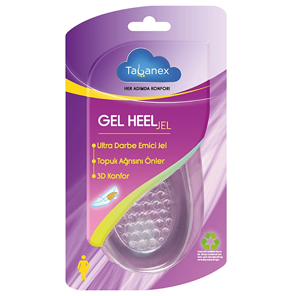 Tabanex Kadın Topuk Jeli Tabanlık