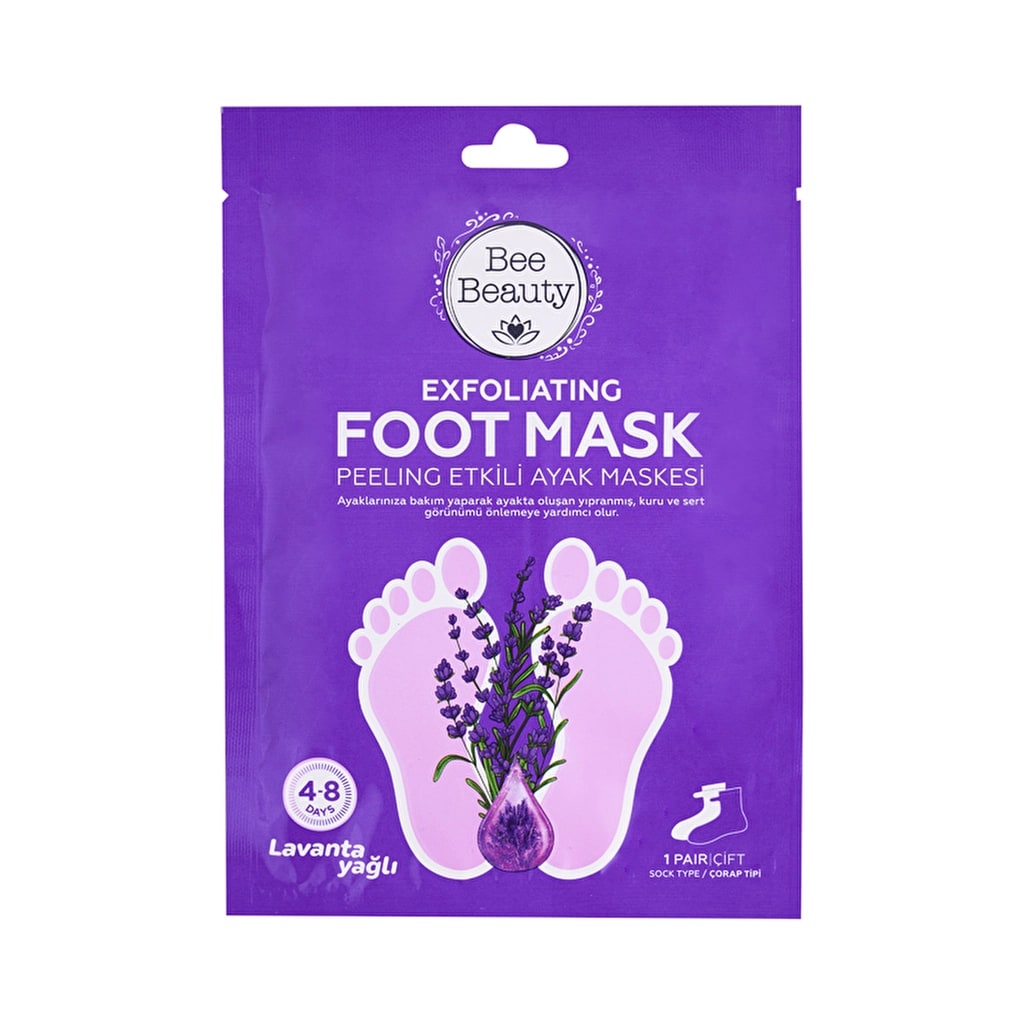 Bee Beauty Exfoliating Lavanta Yağlı Ayak Maskesi