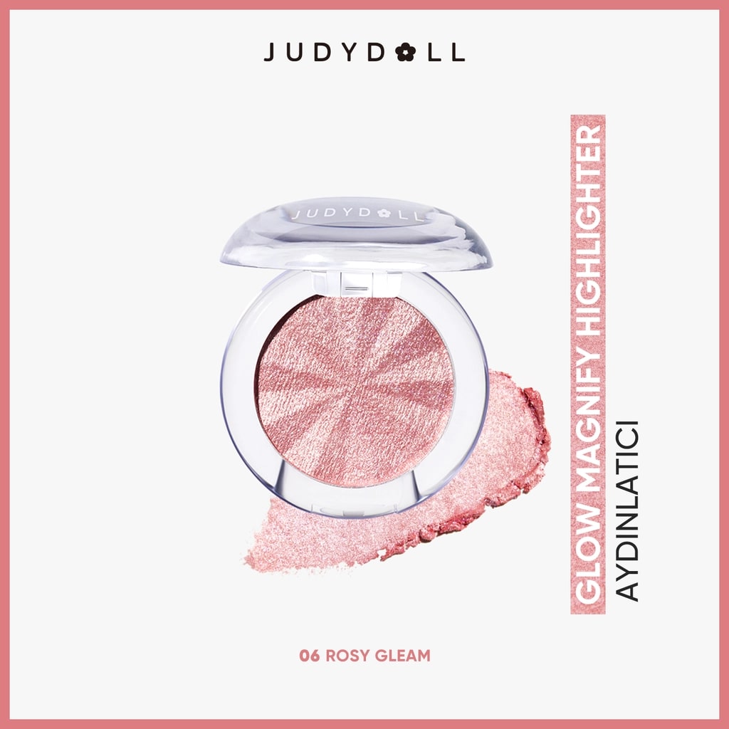 Judydoll Glow Magnify Highlighter Aydınlatıcı 06 Rosy Gleam