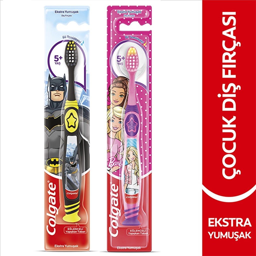 Colgate Çocuk 5+ Ekstra Yumuşak Diş Fırçası (Asortili)