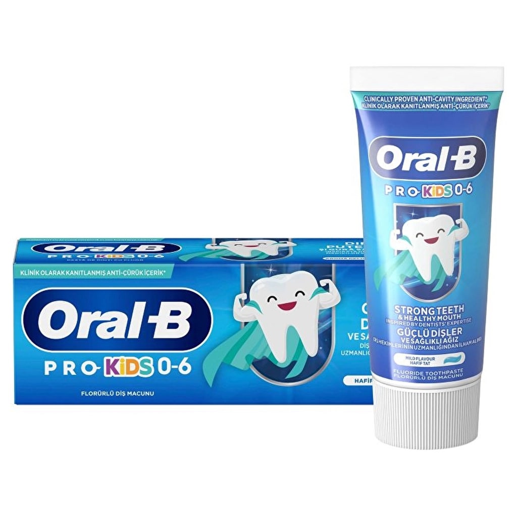 Oral-B Pro Kids Güçlü Dişler Diş Macunu