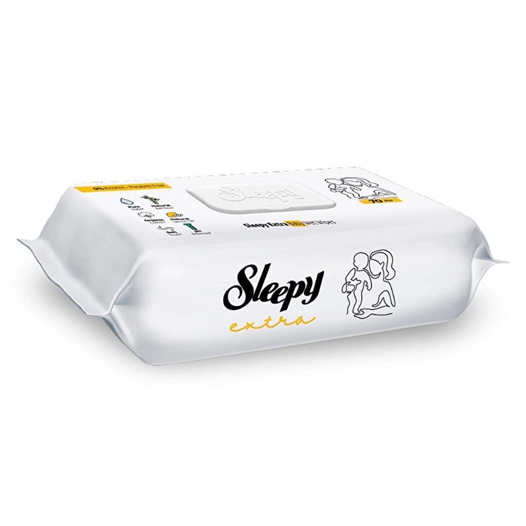 Sleepy Extra Bebek Islak Havlu 70'li