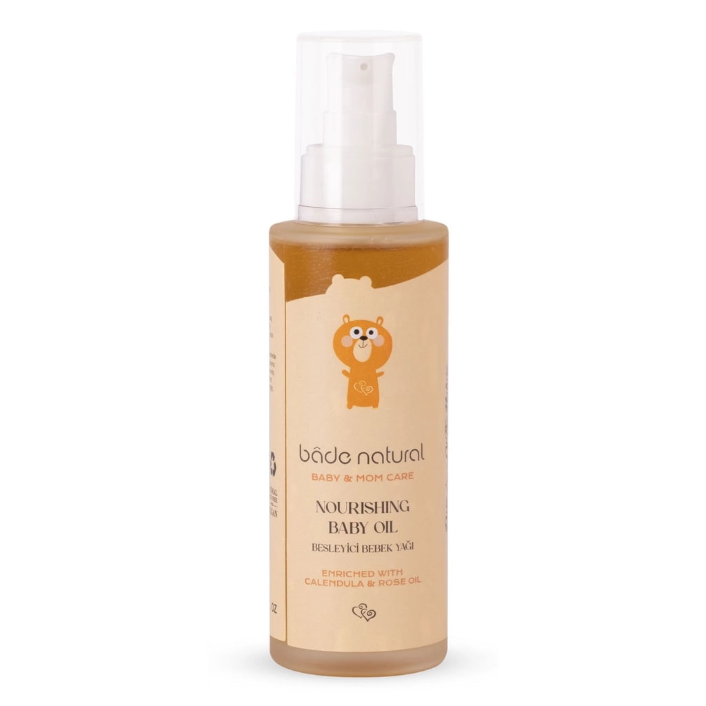 Bade Natural Besleyici ve Rahatlatıcı %100 Doğal Bebek Masaj Yağı