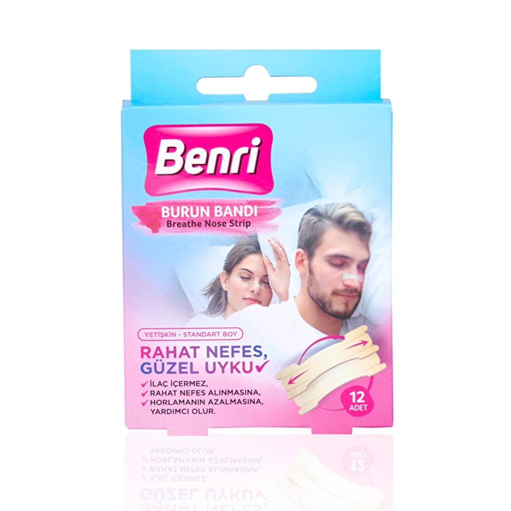 Benri Nefes Açıcı Bant 12'li