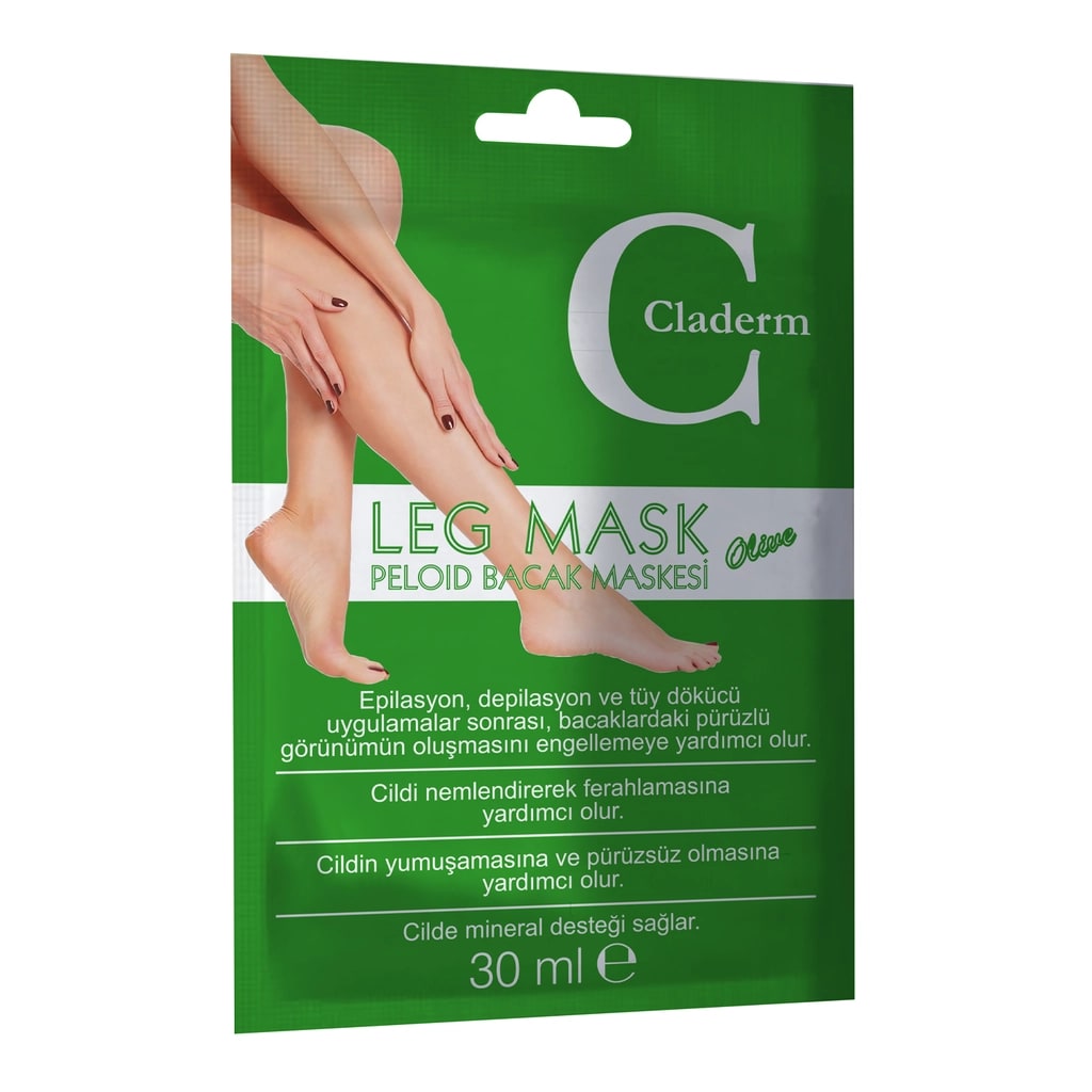 Claderm Kil Olive Bacak Maskesi