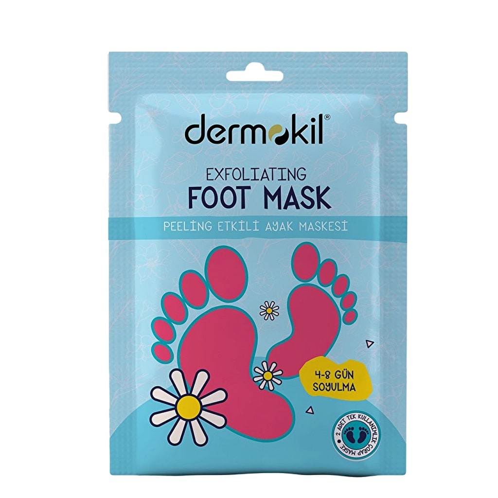Dermokil Peeling Etkili (Soyulabilir) Ayak Maskesi