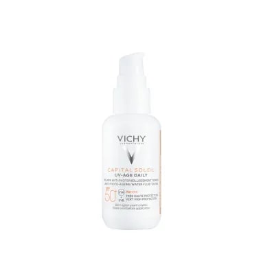 Vichy Capital Soleil UV-Age Daily SPF 50 Yaşlanma Karşıtı Renkli Güneş Koruyucu Yüz Kremi
