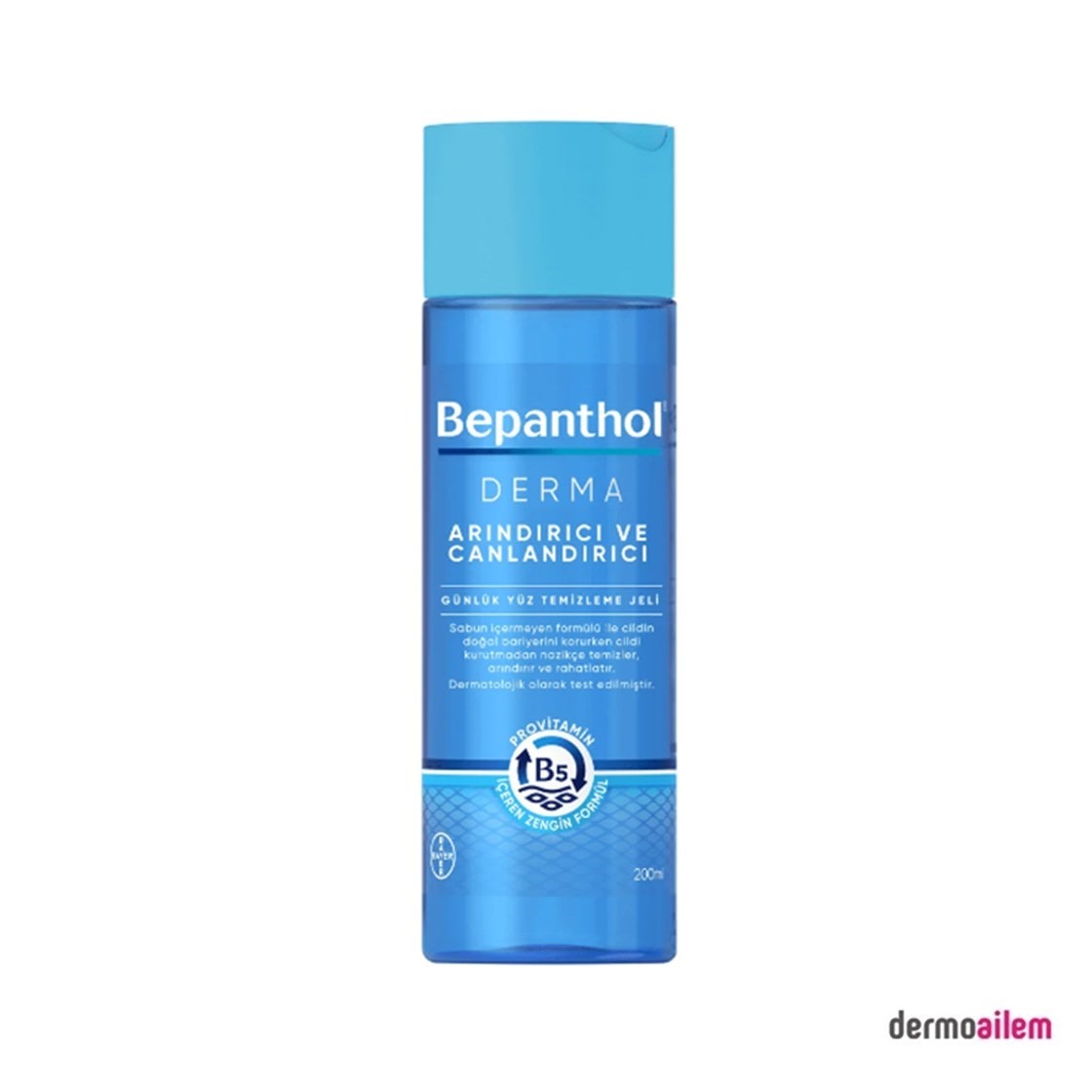 Bepanthol Derma Arındırıcı ve Canlandırıcı Yüz Temizleme Jeli