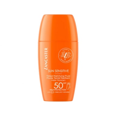 Lancaster Sun Sensitive Tinted Mattifying Fluid Spf50 Renkli Matlaştırıcı Güneş Koruyucu