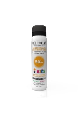 Alldermo Çocuklar İçin Güneş Koruyucu SPF50+ Sprey