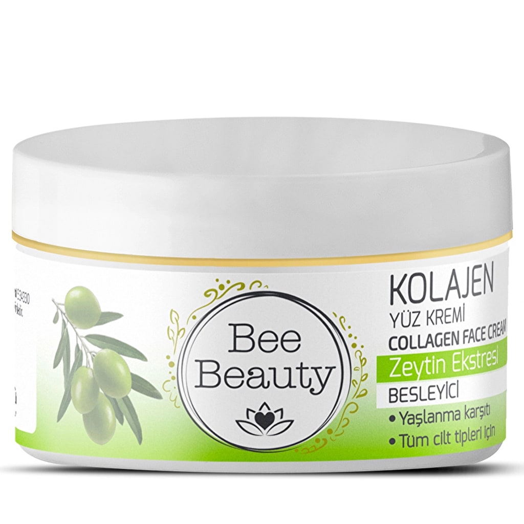 Bee Beauty Kolajen Yüz Kremi Zeytin Ekstresi