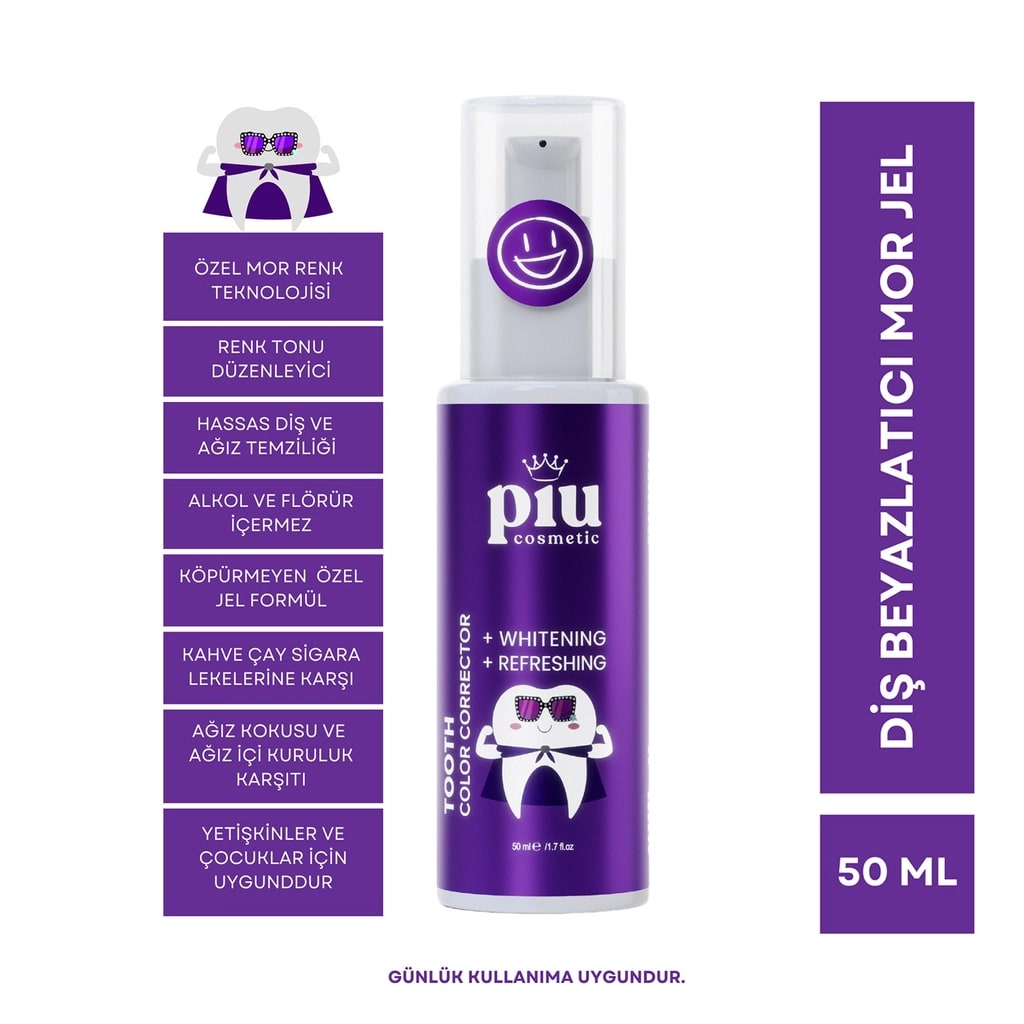 Piu Cosmetic Beyazlatıcı Diş Jeli