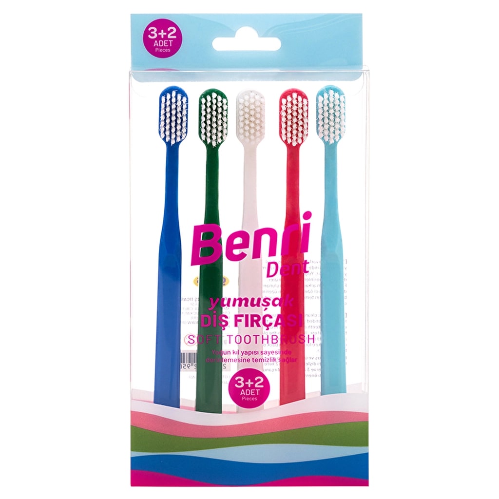 Benri Dent Aile Diş Fırça Seti 5’li
