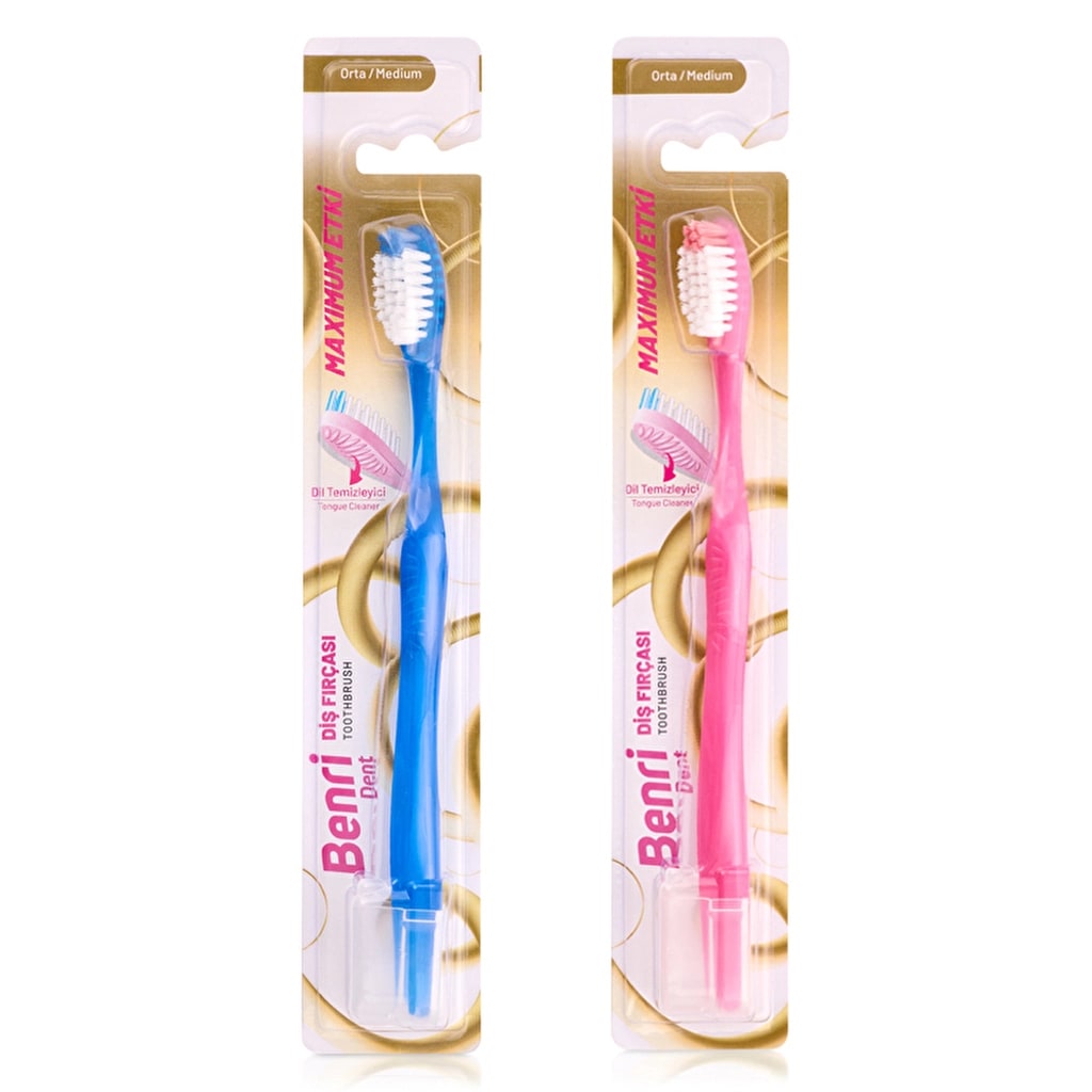 Benri Dent Diş Fırçası Thin (Asortili)