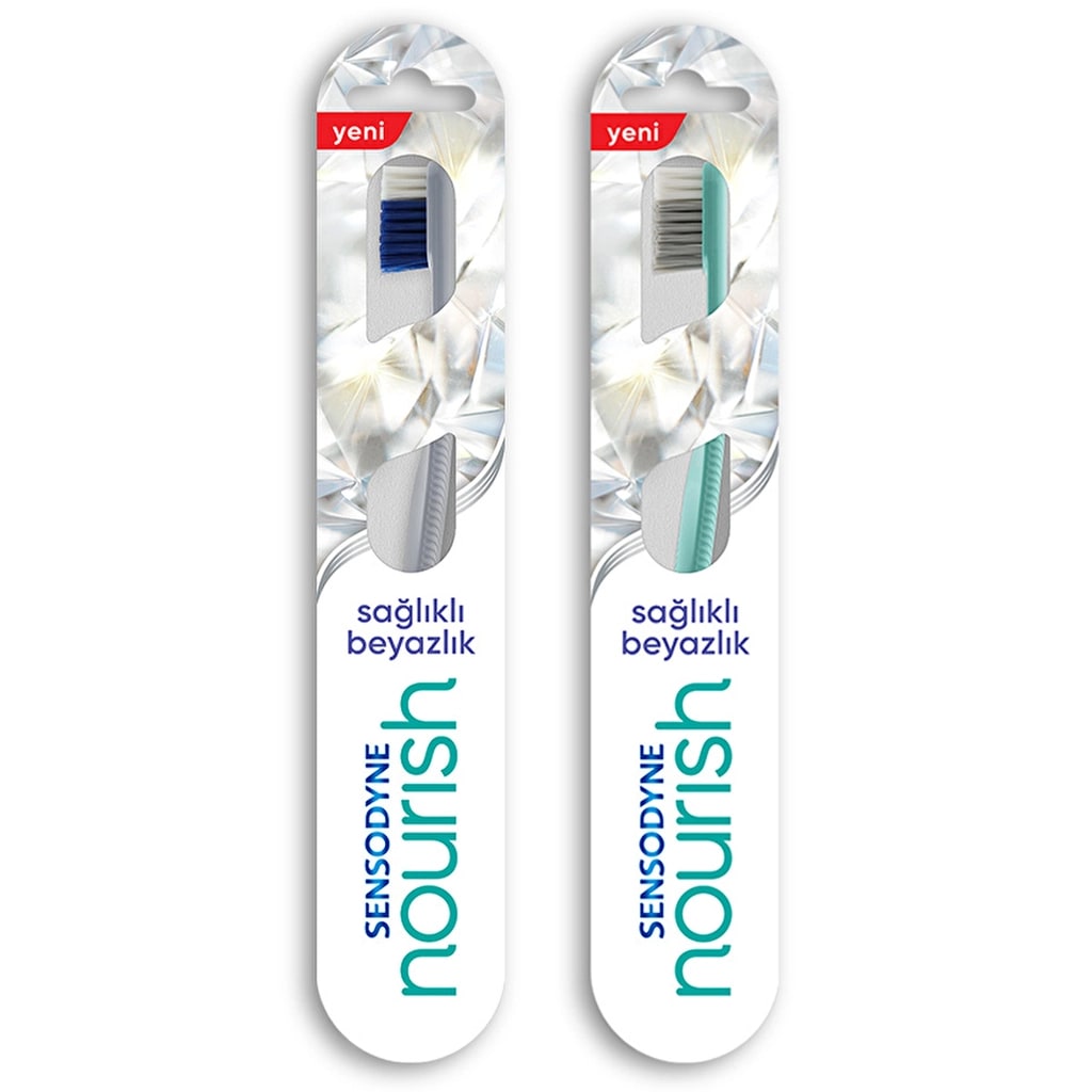 Sensodyne Nourish Sağlıklı Beyazlık Diş Fırçası Yumuşak (Asortili)
