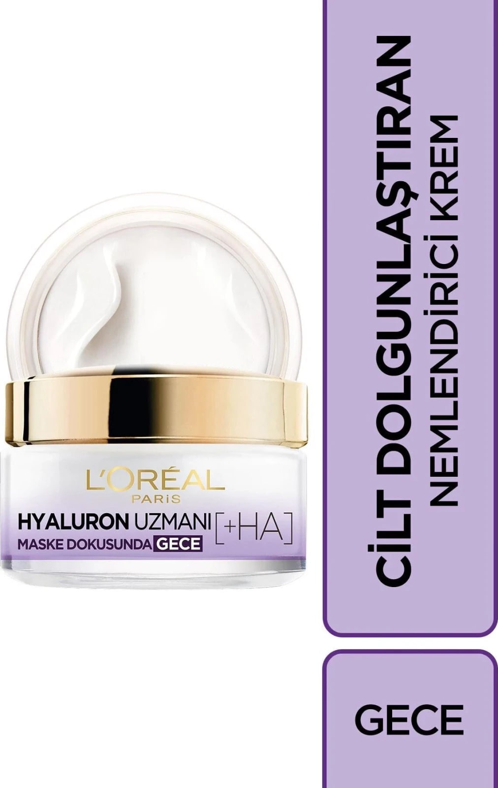 L'Oréal Paris L'Oréal Paris Hyaluron Uzmanı Cilt Dolgunlaştıran Nemlendirici Gece Kremi- Hyaluronik Asit