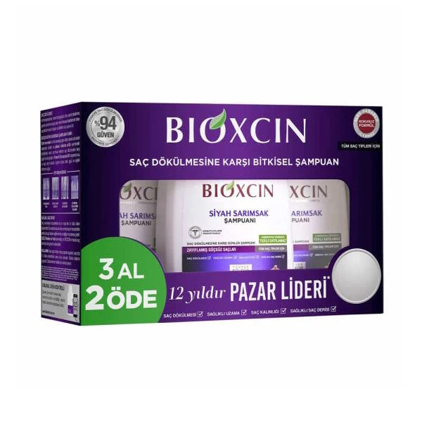 Bioxcin Bioxcin Sarımsak Şampuanı 3 al 2 öde ( ) Dökülme Önleyici Şampuan