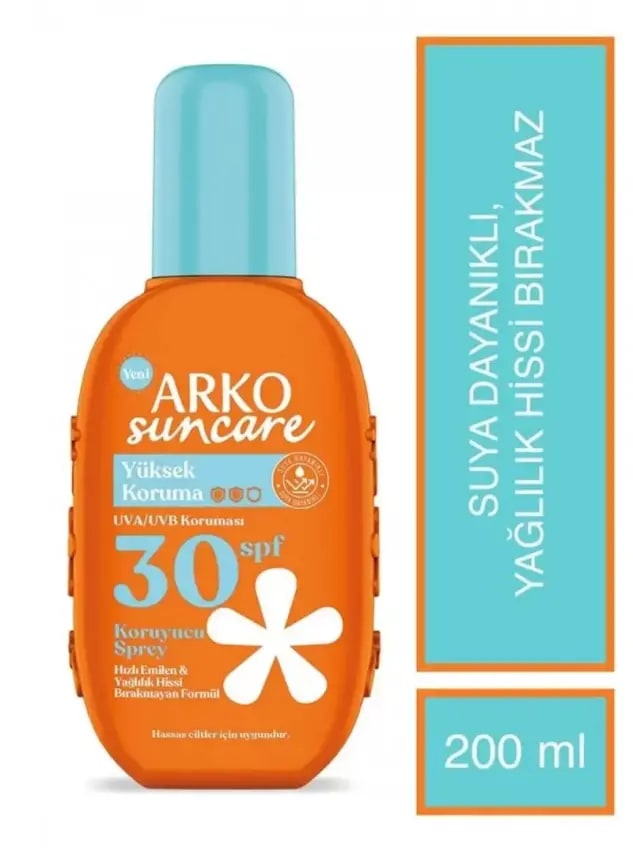ARKO Suncare Spf30+ Güneş Koruyucu Sprey
