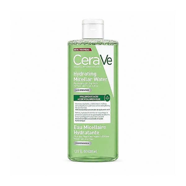 CeraVe Hyalüronik Asit İçerikli Nemlendiren Micellar Makyaj Temizleme Suyu