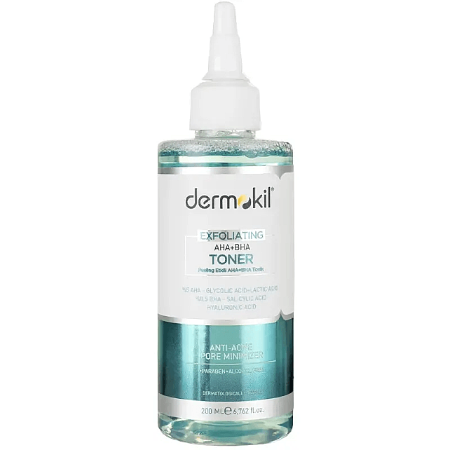Dermokil Exfoliating Aha+Bha Niacinamide Tonik