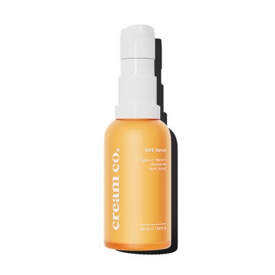 Cream Co. C Vitamini Arbutin Leke & Akne Karşıtı Bariyer Onarıcı Pürüzsüzleştirici Yenileyici SOS Serum