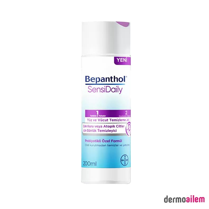 Bepanthol SensiDaily Yüz ve Vücut Temizleme Jeli