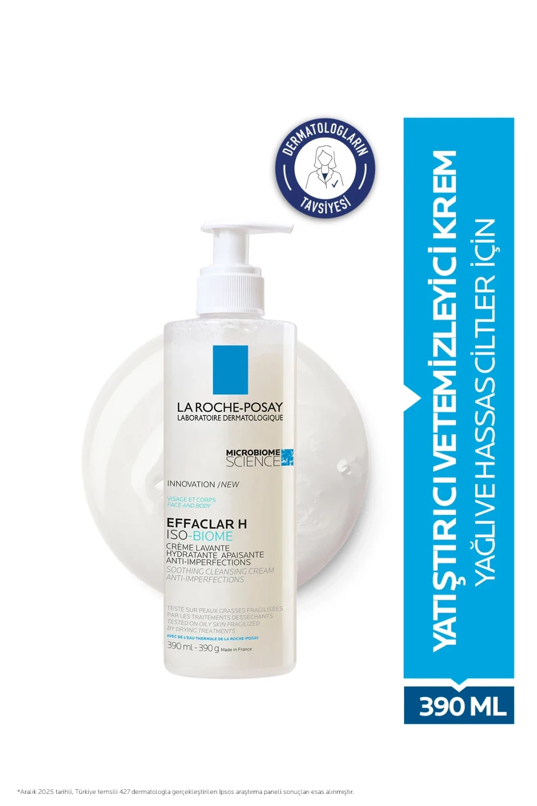 La Roche-Posay La Roche Posay Effaclar H Isobiome Kurutucu Bakım Alan Ciltlere Özel Lavant Temizleyici Krem