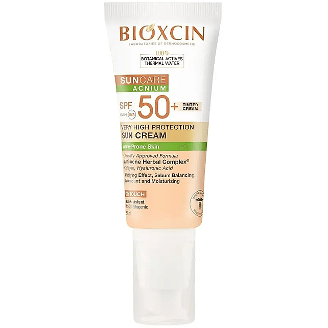 Bioxcin Suncare Acnium Tinted Spf50+ Güneş Kremi