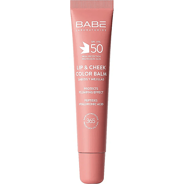 Babe Babe Lip and Cheek Color Balm SPF 50 - Dudak ve Yanak Renklendirici Balsam Pink