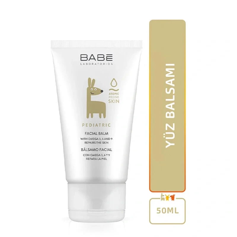 Babe Pediatric Atopic Skin Facial Balm - Çocuklar İçin Nemlendirici Yüz Balsamı