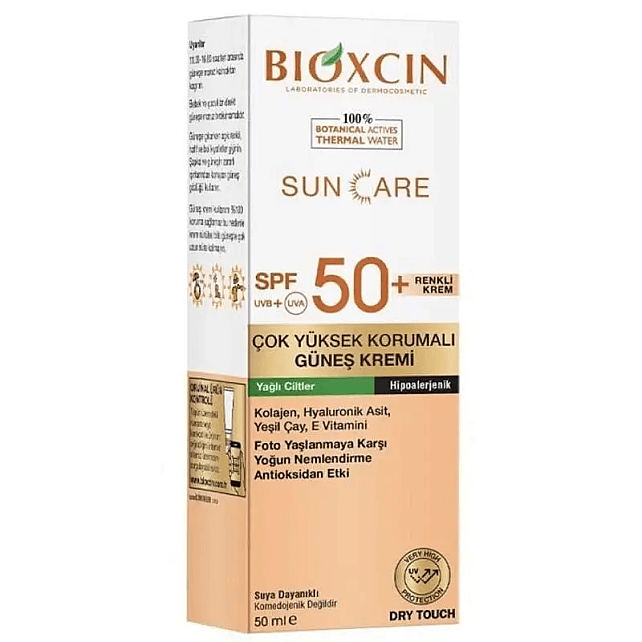Bioxcin Sun Care Yağlı Ciltler için Güneş Kremi SPF 50