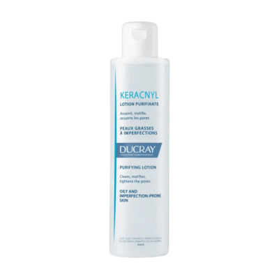 Ducray Keracnyl Lotion Yağlı ve Akneli Ciltler için Losyon