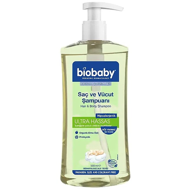 Biobaby Bebek Şampuanı Saç ve Vücut