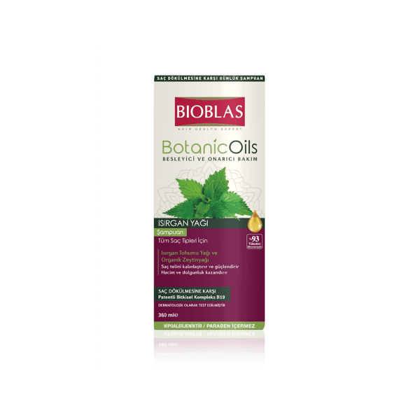 Bioblas Botanic Oils Isırgan Yağlı Şampuan