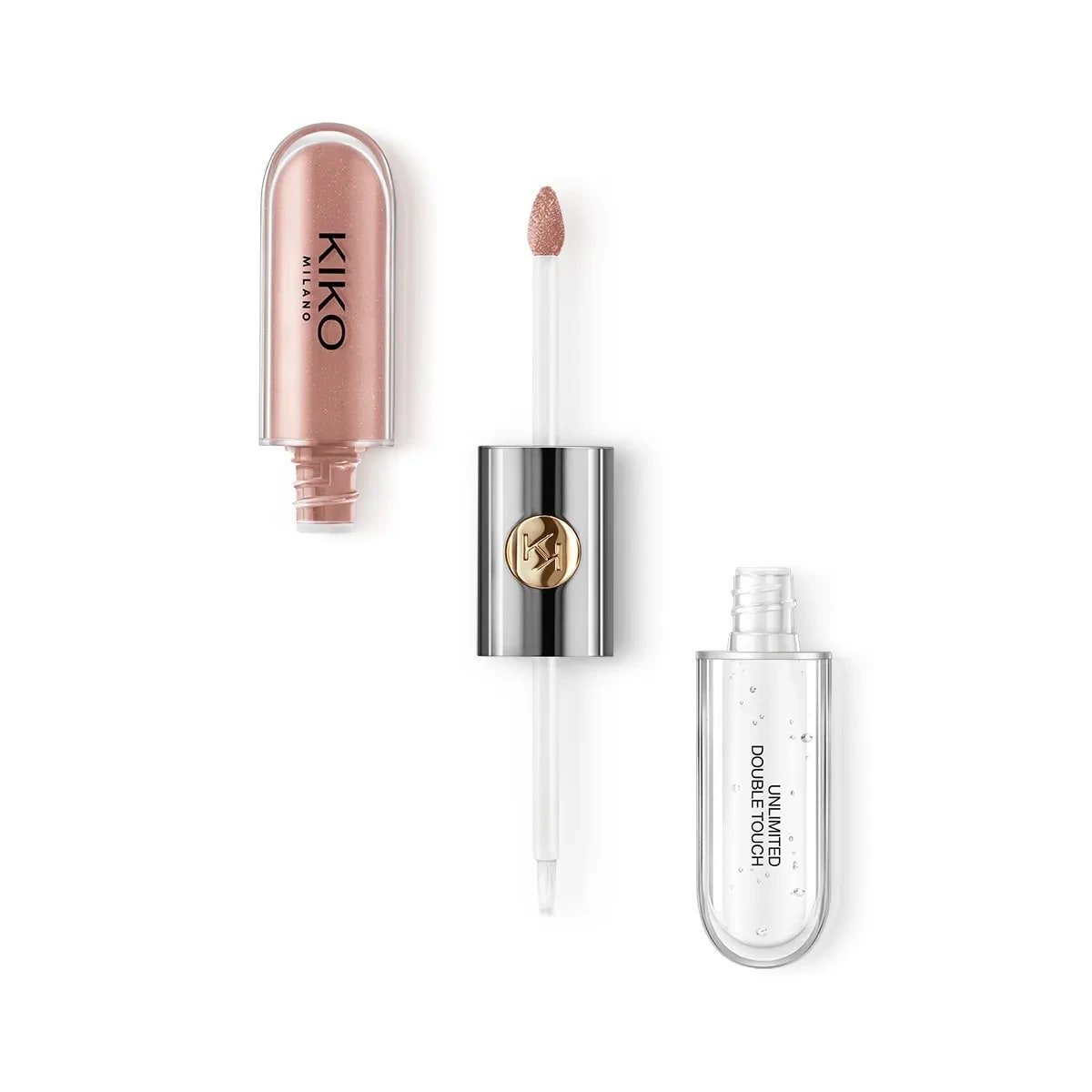 KIKO Milano Ruj - Unlimited Double Touch - 102 Satin Rosy Beige