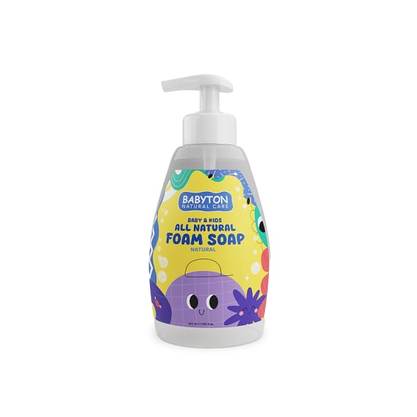 Babyton Baby & Kids All Natural Foam Soap Aromasız Doğal Köpük Sabun