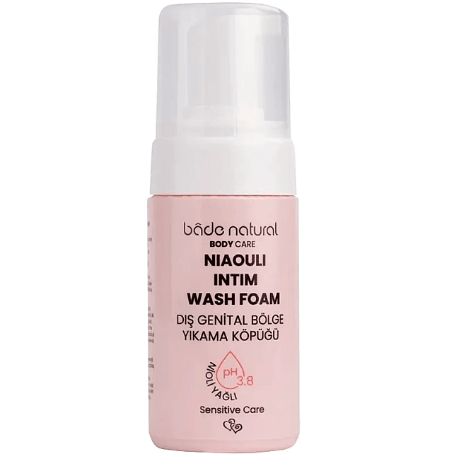 Bade Natural Niaouli Intim Wash Foam - Dış Genital Bölge Yıkama Köpüğü