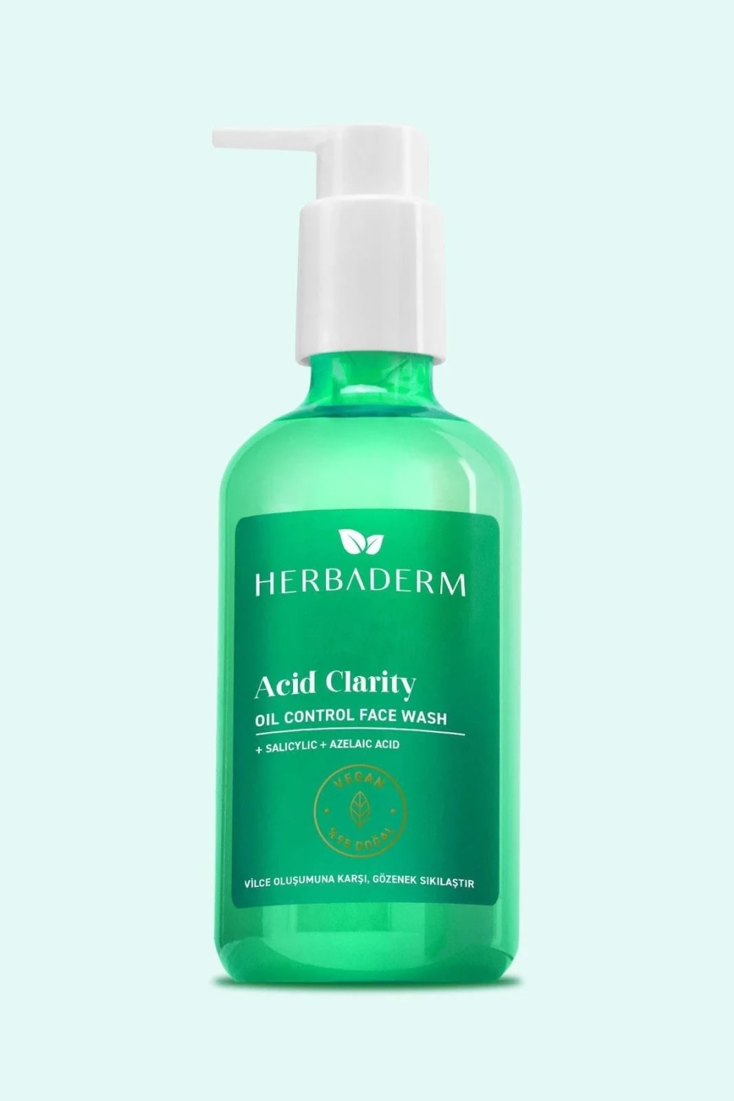 Herbaderm Acid Clarity Oil Control Face Wash
