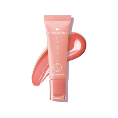 Herbaderm Lip Shine Balm - Pink Grapefruit