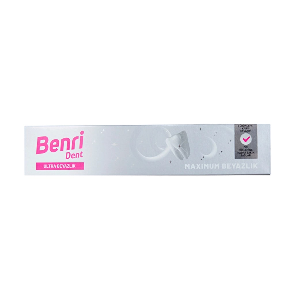 Benri Dent Ultra Beyazlatıcı Diş Macunu