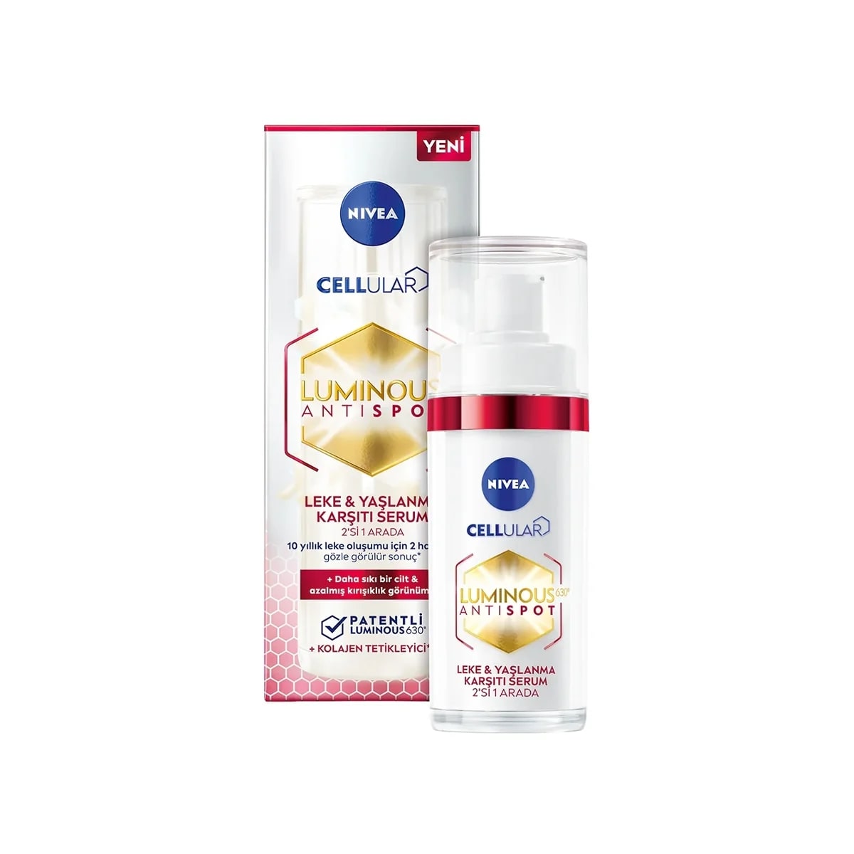 Nivea Luminous630 Leke ve Yaşlanma Karşıtı Serum