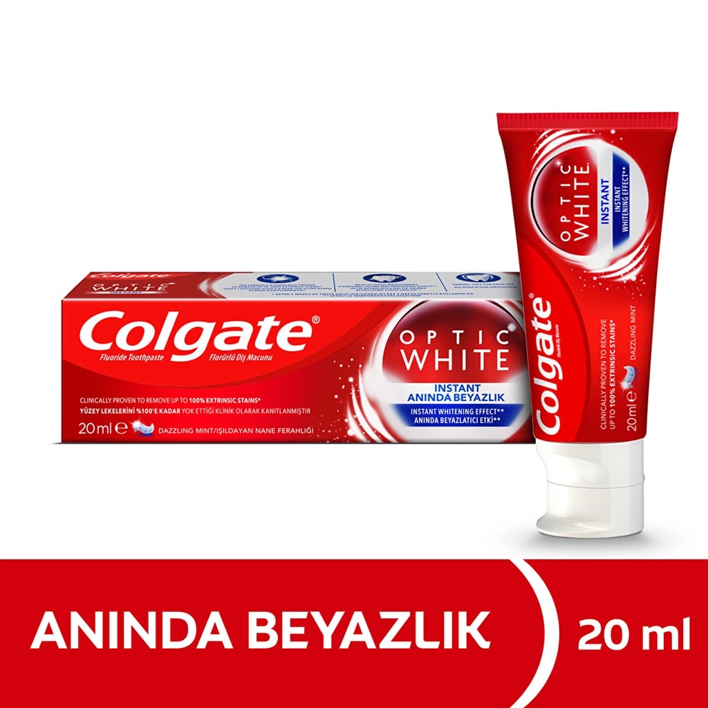 Colgate Optic White Anında Beyazlık Beyazlatıcı Diş Macunu