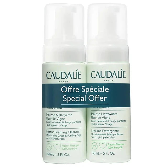 Caudalie Vinoclean Temizleme Köpüğü İkili Set