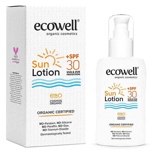 Ecowell Organik Güneş Losyonu SPF 30