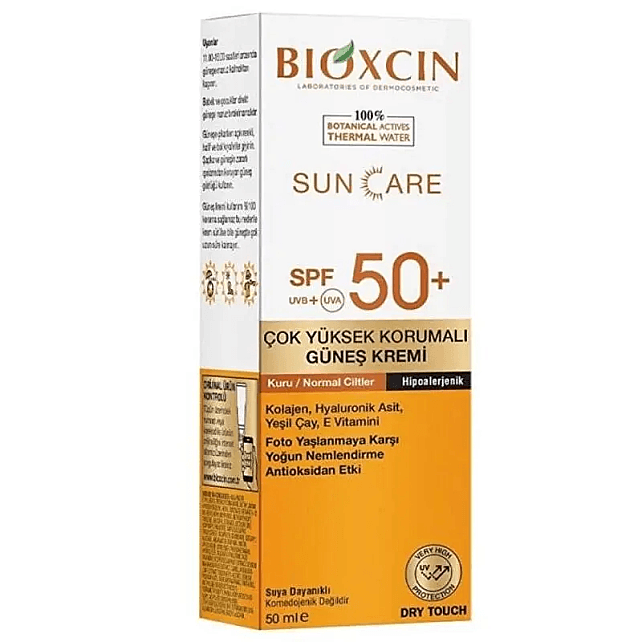 Bioxcin Sun Care Çok Yüksek Korumalı Kuru Ciltler Için Güneş Kremi Spf 50+