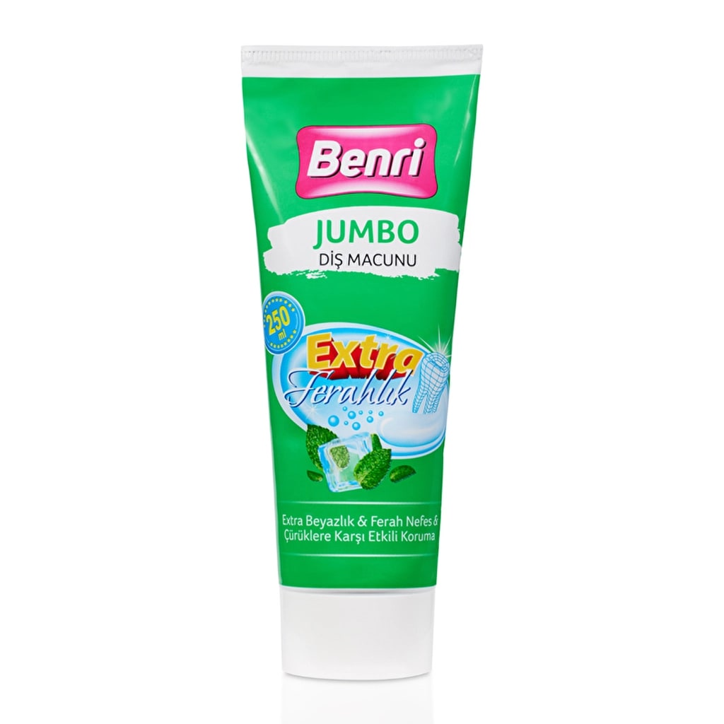 Benri Jumbo Nane Ferahlığı Diş Macunu